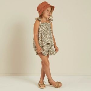 Rylee + Cru Summer Bloom set. Size 6-7Y.